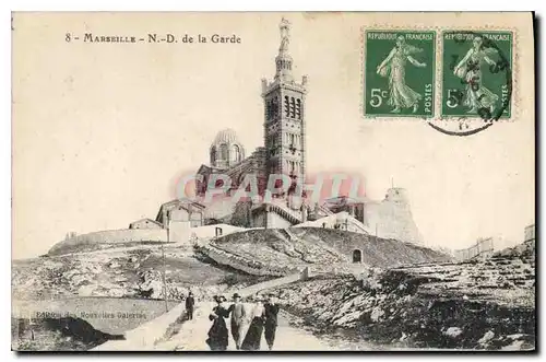 Cartes postales Marseille N D de la Garde