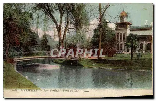 Cartes postales Marseille Parc Borely Bords du Lac