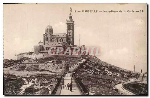 Cartes postales Marseille Notre Dame de la Garde