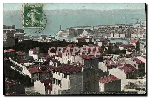 Cartes postales Marseille Vue prise de Notre Dame de la Garde