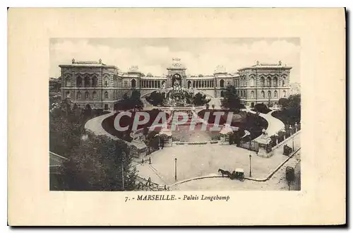 Cartes postales Marseille palais Longchamp