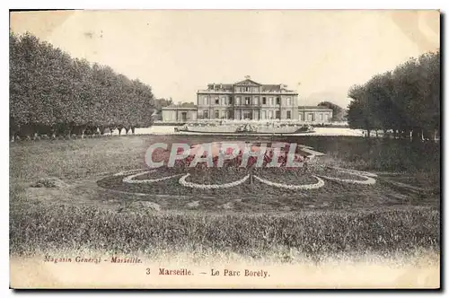 Cartes postales Marseille le Parc Borely