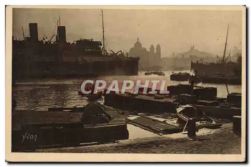 Cartes postales Marseille Bouches du Rhone le port de la Joliette Bateaux