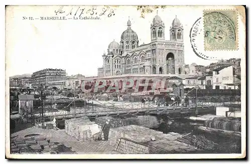 Cartes postales Marseille la cathedrale