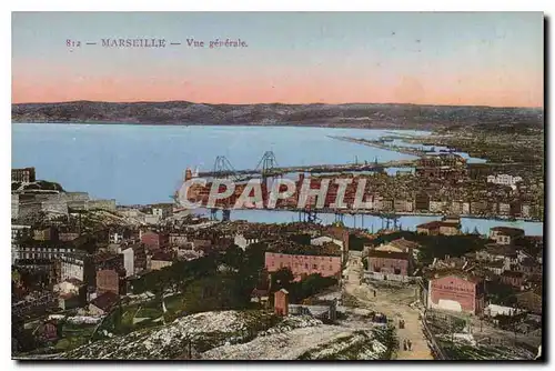 Cartes postales Marseille vue generale