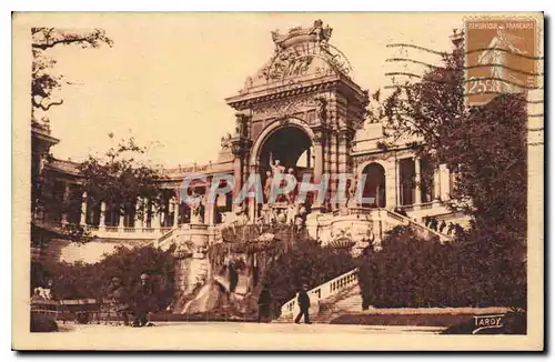 Ansichtskarte AK Marseille le palais Longchamp le Motif principal