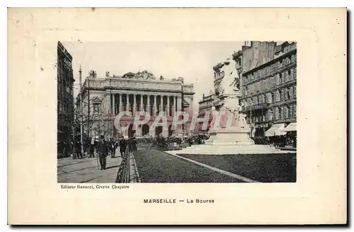 Cartes postales Marseille la Bourse