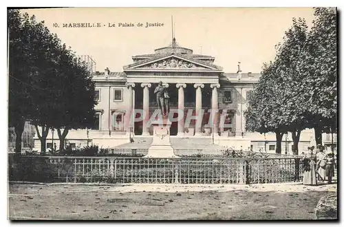 Cartes postales Marseille le palais de Justice