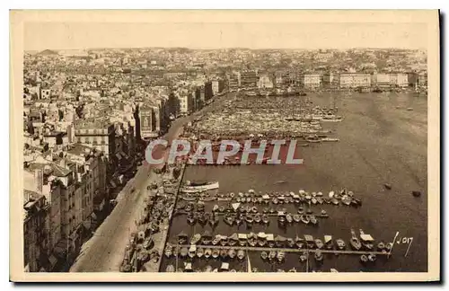 Cartes postales Marseille Bouches du Rhone le Vieux Port Bateaux