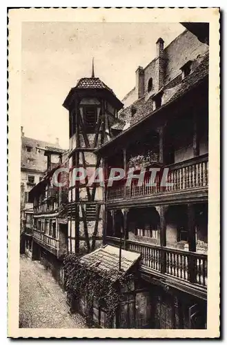 Cartes postales Strasbourg cour du Corbeau