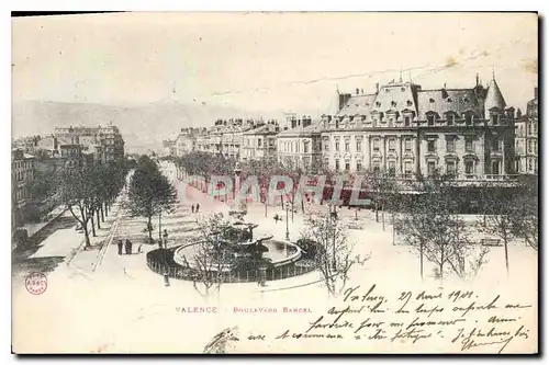 Cartes postales Valence Boulevard Bancel