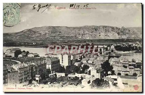 Cartes postales Valence Panorama de la Basse Ville