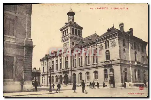 Cartes postales Valence l'hotel de Ville