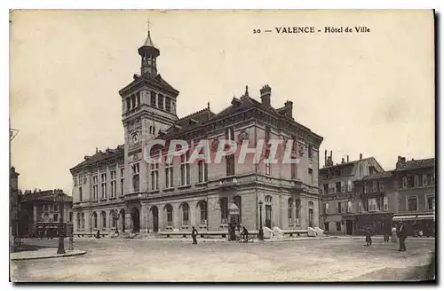 Cartes postales Valence hotel de Ville