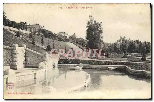 Ansichtskarte AK Valence parc Jouvet