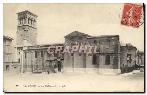 Cartes postales Valence la cathedrale