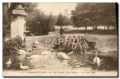 Cartes postales Valence Drome Au Parc Jouvet les Cygnes