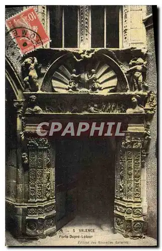 Cartes postales Valence porte Dupre Latour