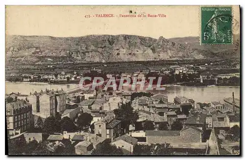 Cartes postales Valence Panorama de la Basse Ville