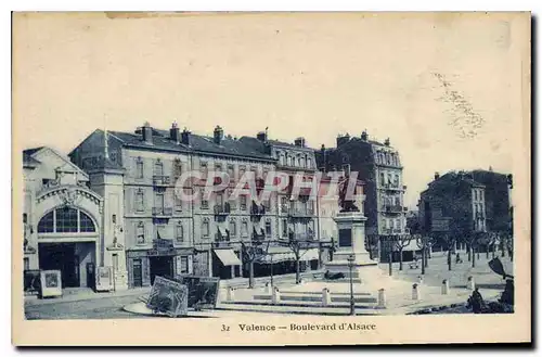 Cartes postales Valence Boulevard d'Alsace