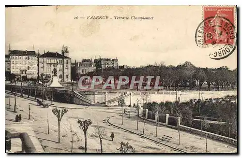 Cartes postales Valence Terrasse Championnet