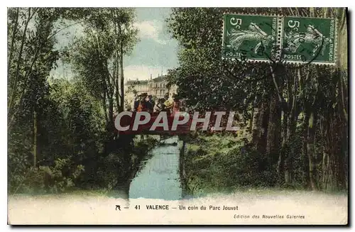 Ansichtskarte AK Valence Un coin du Parc Jouvet