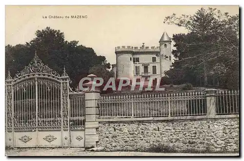 Cartes postales Le Chateau de Mazenc