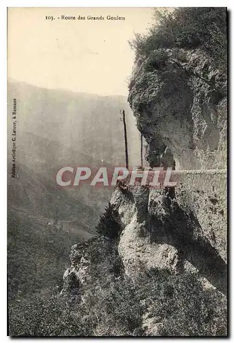 Cartes postales Route des Grands Goulets