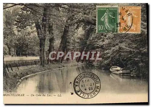 Cartes postales Montelimar Un Coin du Lac