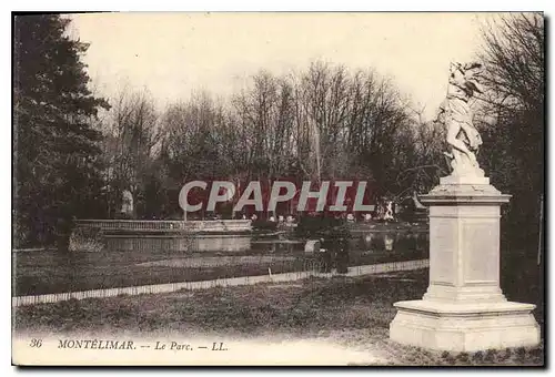 Cartes postales Montelimar le parc