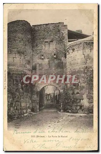 Cartes postales Die Drome la Porte St Marcel