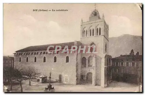 Cartes postales Die Drome la cathedrale