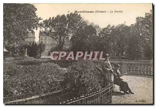 Ansichtskarte AK Montelimar Drome le Jardin