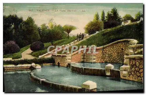Cartes postales Valence le parc Jouvet
