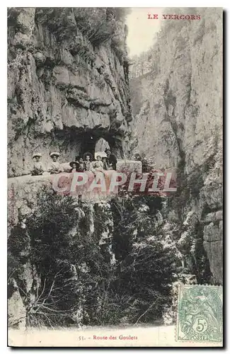 Cartes postales Le Vercors Route des Goulets