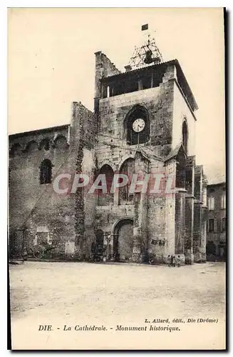 Cartes postales Dif la cathedrale Monument historique