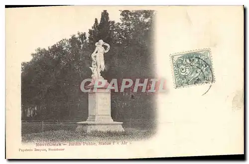Cartes postales Montelimar jardin public statue du l'Air