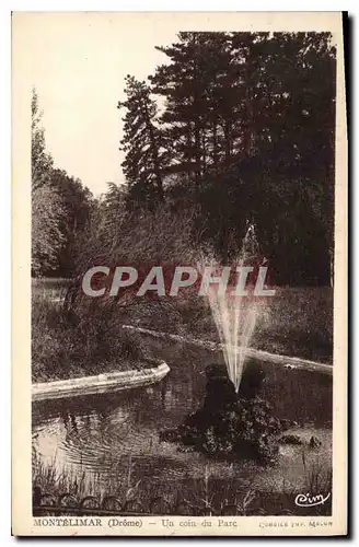 Cartes postales Montelimar Drome un coin du parc