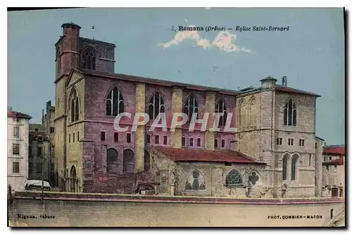 Cartes postales Romans Drome Eglise Saint Bernard