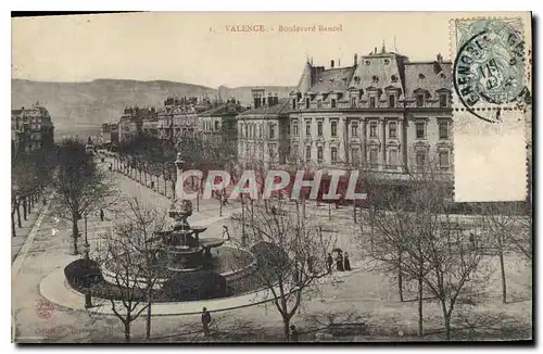 Cartes postales Valence Boulevard Bancel