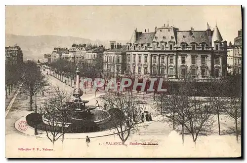 Cartes postales Valence Boulevard Bancel