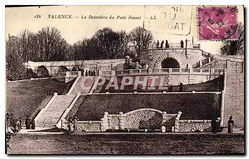 Cartes postales Valence le Belvedere du Parc Jouvet