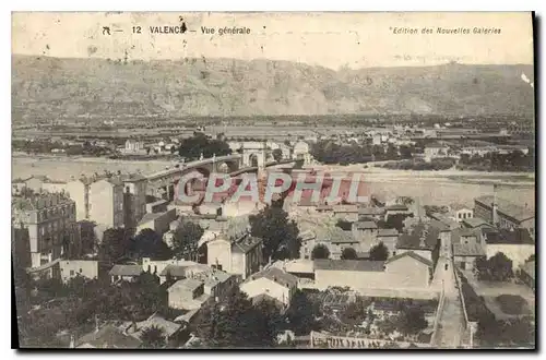 Cartes postales Valence vue generale