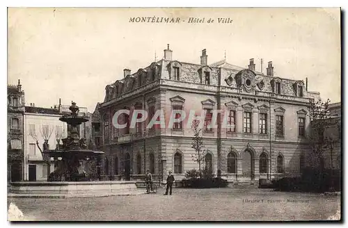 Cartes postales Montelimar hotel de ville