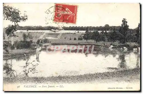Cartes postales Valence parc Jouvet