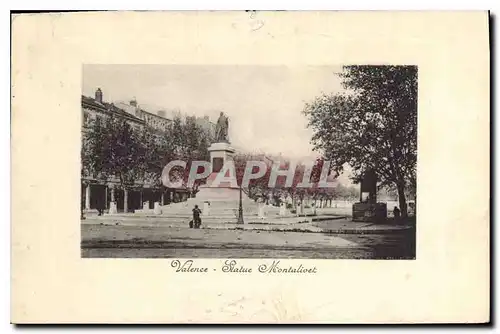 Cartes postales Valence Statue Montalivet