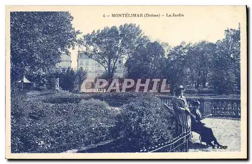 Cartes postales Montelimar Drome Le Jardin