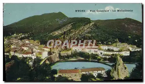 Cartes postales Nyons Vue generale La Maladrerie