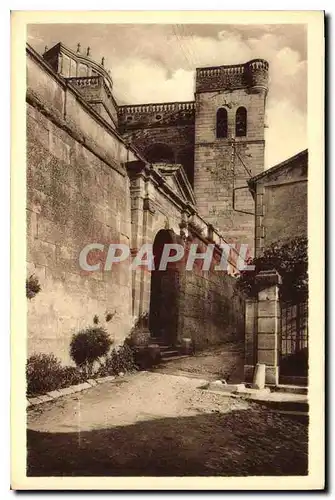 Ansichtskarte AK La Drome Illustree Grignan Eglise Saint Sauveur