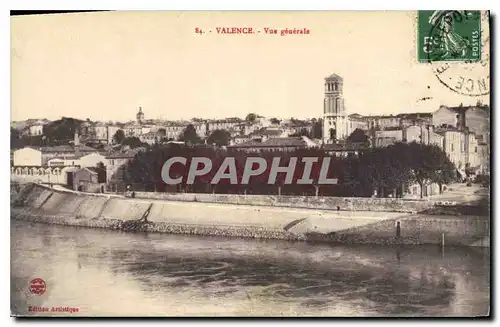 Cartes postales valence Vue generale